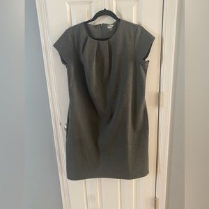 Lands End short sleeve Ponte dress